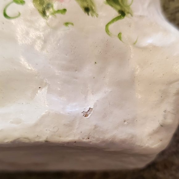 4.5 inch x 3.5 inch Paper Mache Rabbit Home Decor Cottage Core Rustic Farmhouse - Picture 12 of 13